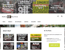 Tablet Screenshot of peopleoverpolitics.org